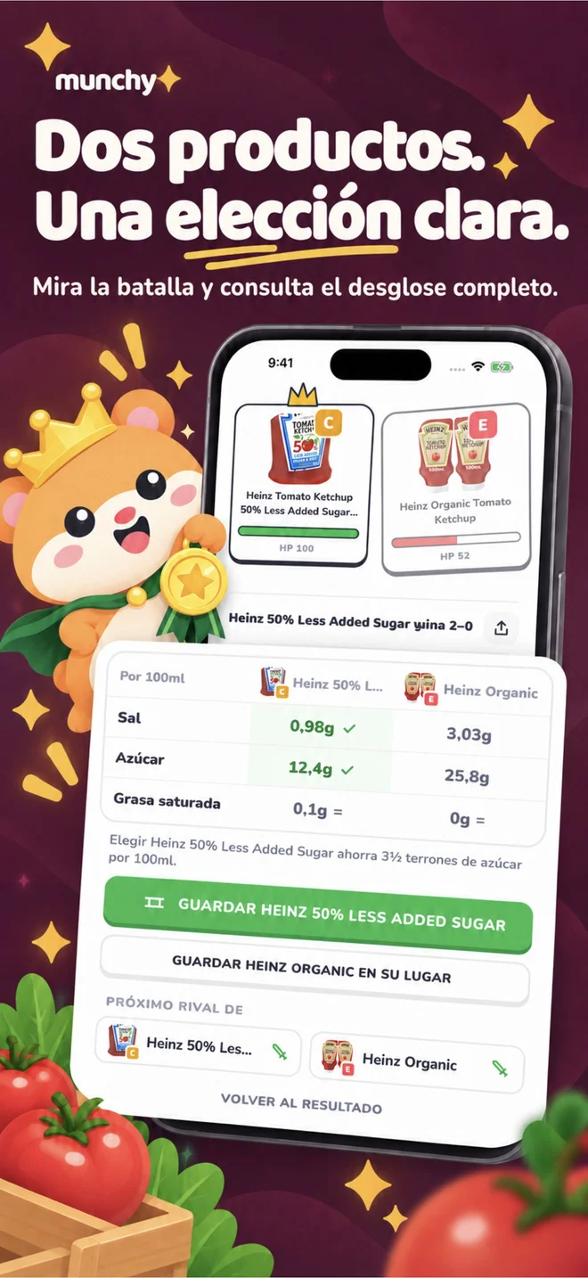 Que gane tu mejor opción — Dos productos, la misma base, nutriente a nutriente. Descubre sus diferencias y decide qué te importa más.